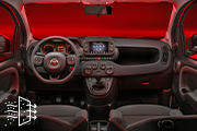 (FIAT)<sup>RED</sup> Zubehör-Kit zur Desinfektion des Fahrzeuginnenraums