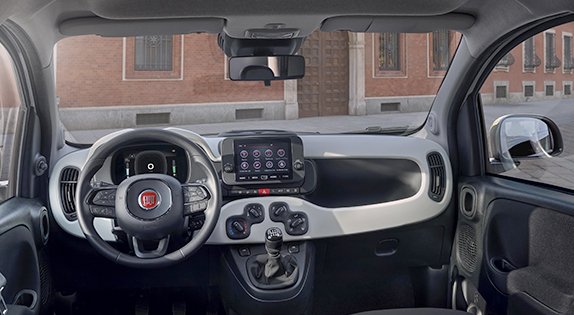 Panda Interieur. Fiat Glas Service